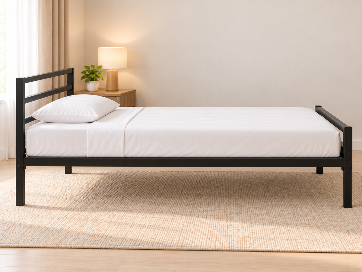 120 cm metal bed - Dr. Alaa Mobilia