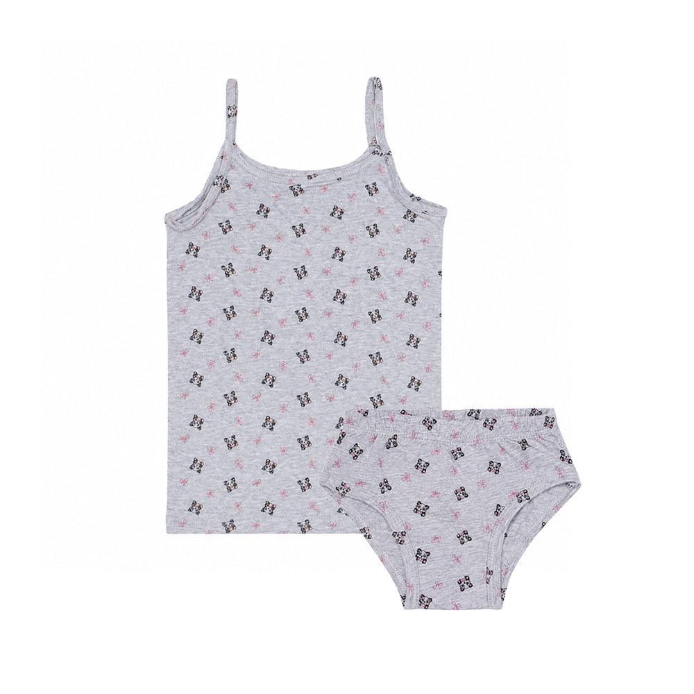 Girls' printed sleepwear set 144