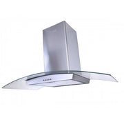 CAPPE INOX 90cm شفاط مطبخ تركى ,3 سرعات, اضاءة ليد قوة شفط 750 