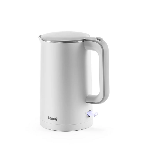 غلاية كهربائية تانك بلاستيك 1500 وات 1.5 لتر كلاسيك رمادي