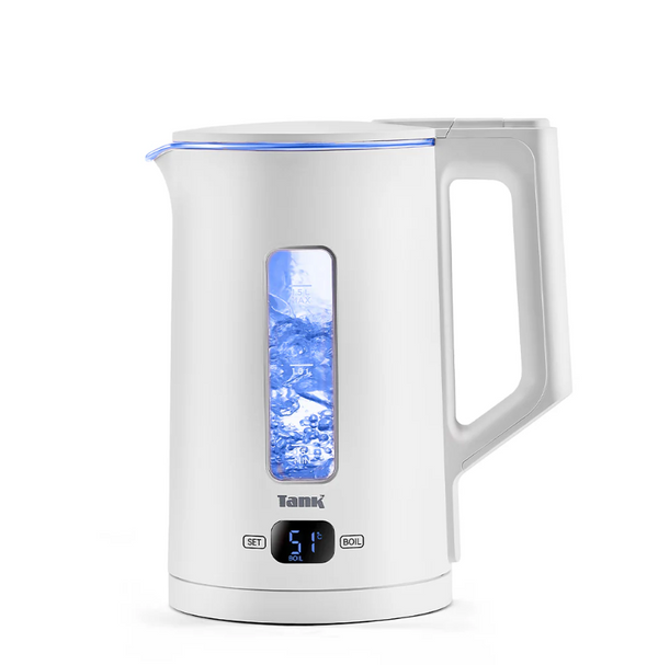 غلاية كهربائية تانك بلاستيك 1500 وات 1.5 لتر فريم سيلفر موديل DG-2338