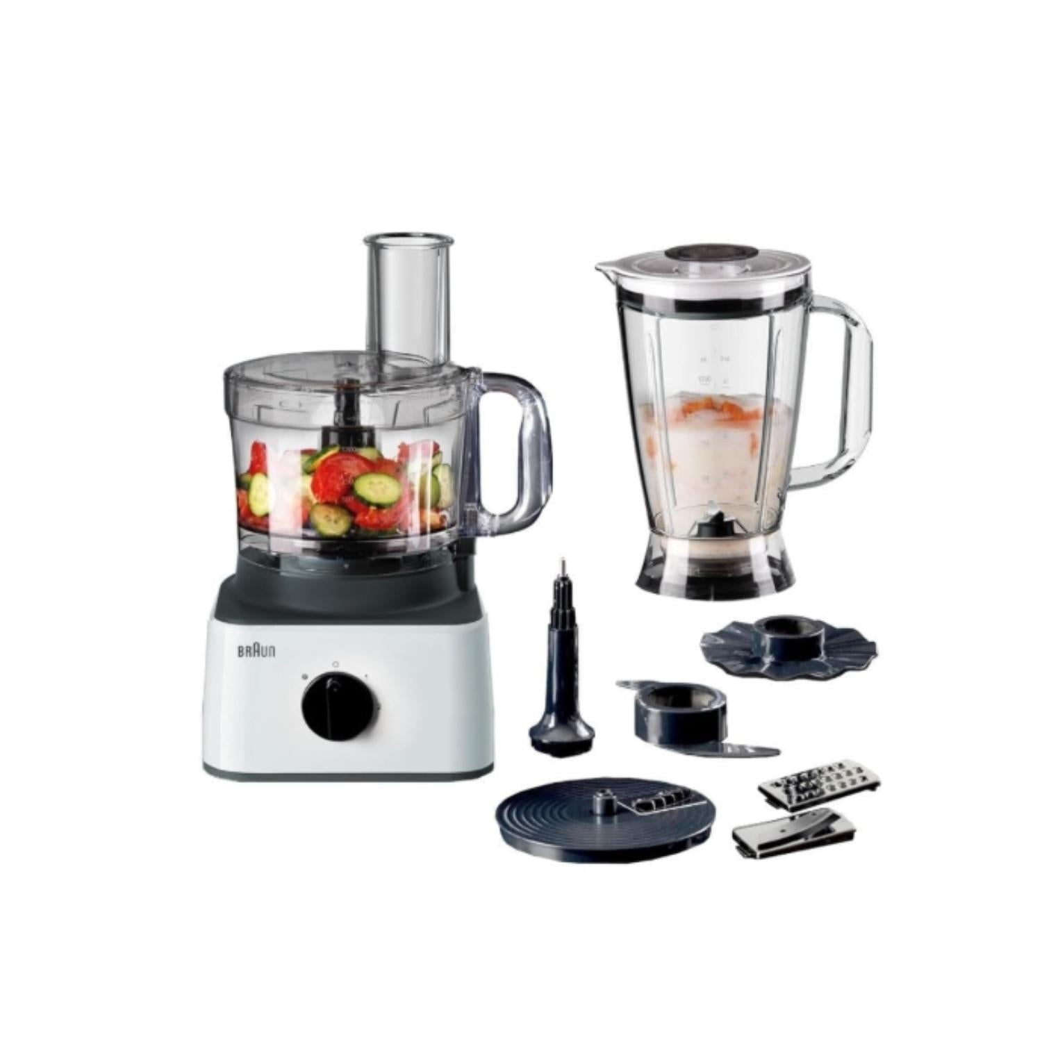 محضر طعام براون 750 وات موديل FP0145WH 