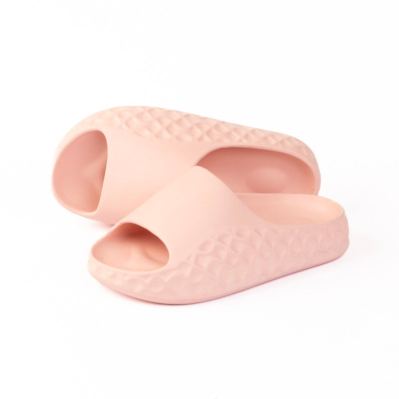 Marshmello Chunky Slides for Teen Girls - شبشب مارشميلو سميك بناتي 