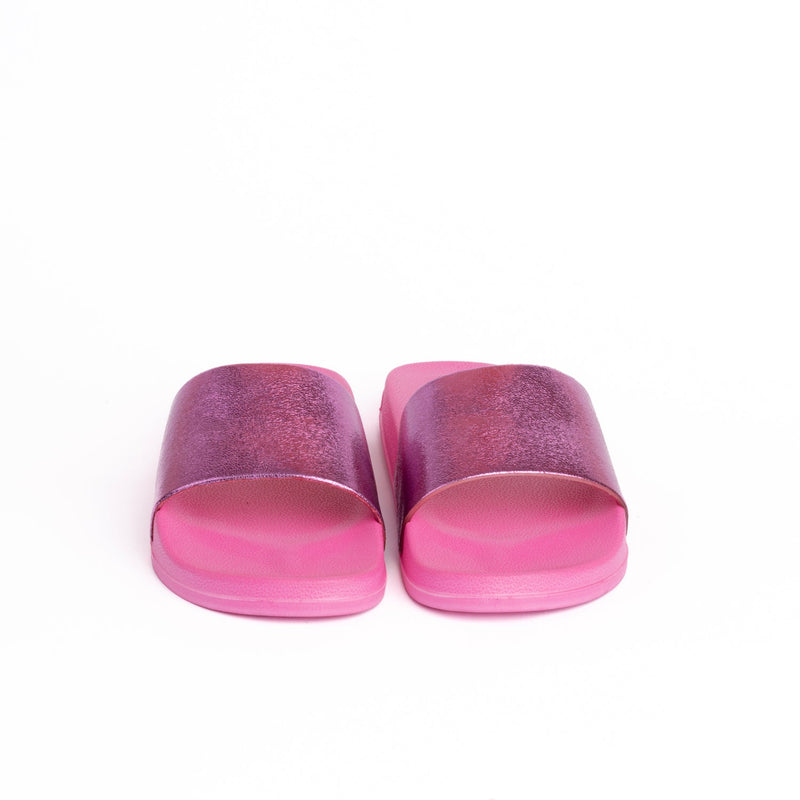 Galaxy Slides for Teen Girls -شبشب شرائح جالاكسي بناتي 