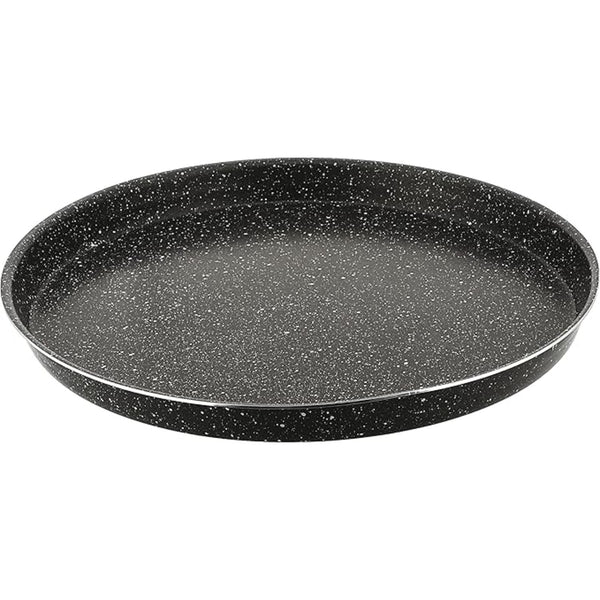 صينية بيتزا جرانيت نوفال كلاسيك مقاس كبير اسود