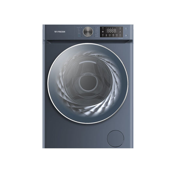 غسالة ملابس انفرتر تحميل أمامي فريش W8DD1255G1-OB - 8 كجم - أزرق
