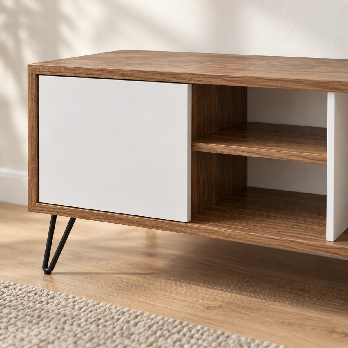 ترابيزة تلفزيون MDF - 30×160 سم - موديل WM47
