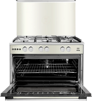 بوتاجاز يونيون اير ماكس 13 ستانلس 90*60 سم 5 شعلة مروحة تايمر ديجيتال موديل C69SS-GC-447-FD-SO-M13-2W