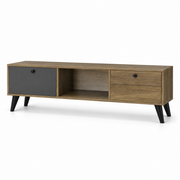 ترابيزة تلفزيون MDF - 30×140 سم - موديل LOG189