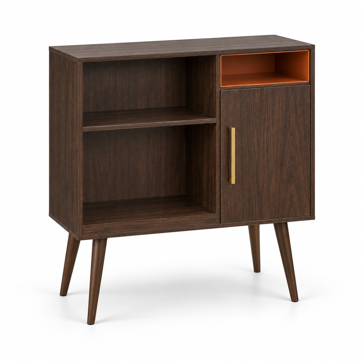 ركن قهوة MDF بني - 80×80×30 سم - التوحيد والنور