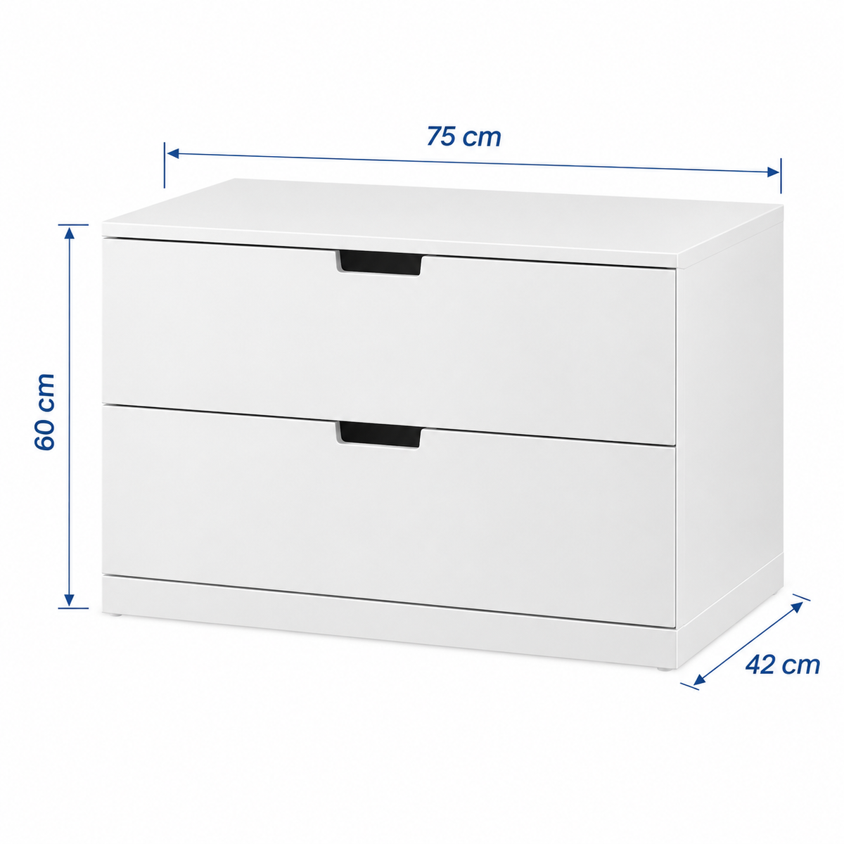 وحدة أدراج MDF - 78×42 سم - موديل WDY42
