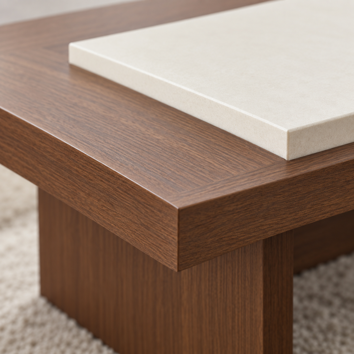 ترابيزة قهوة MDF - 100×50×45 سم