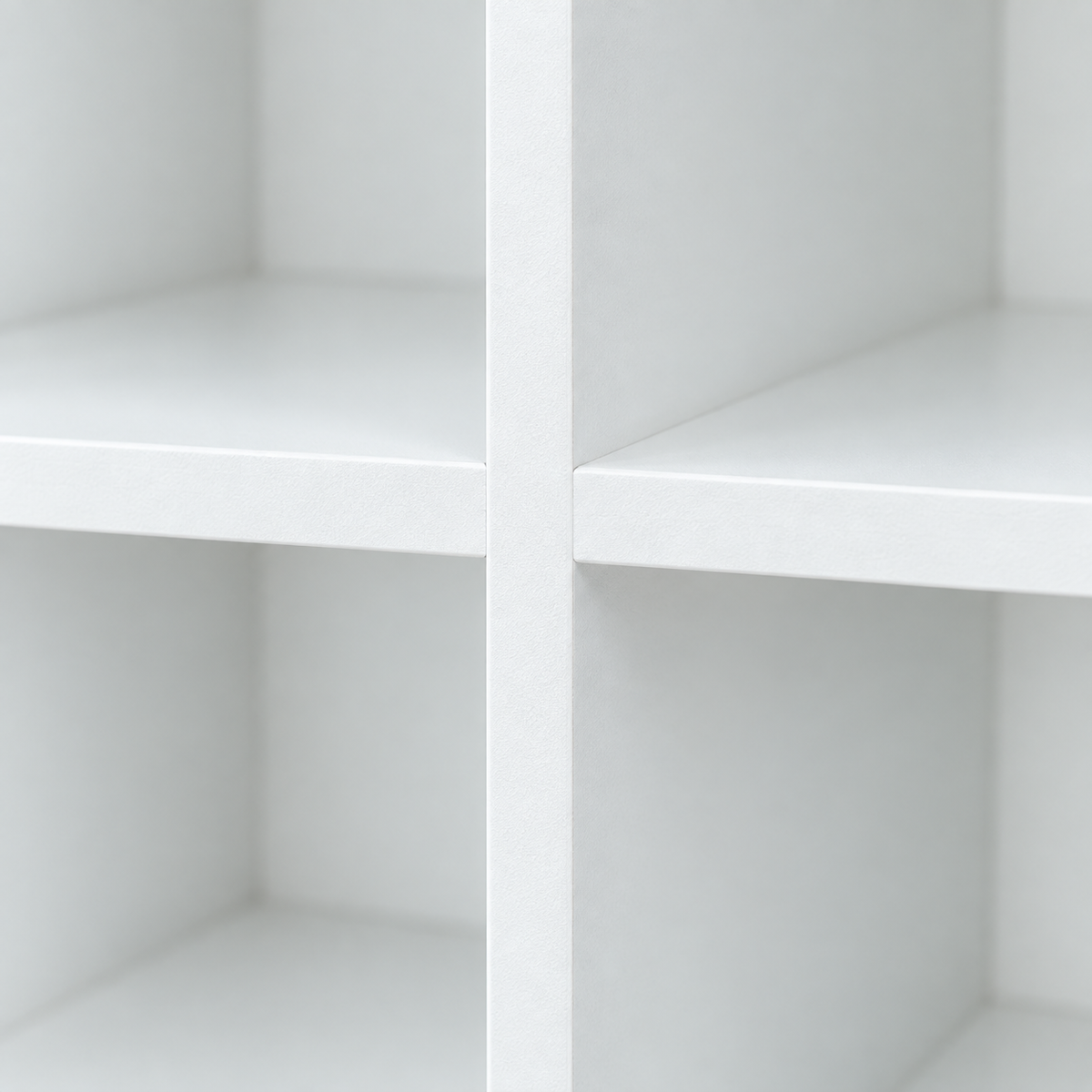 مكتبة MDF أبيض - 84×30×80×28 سم