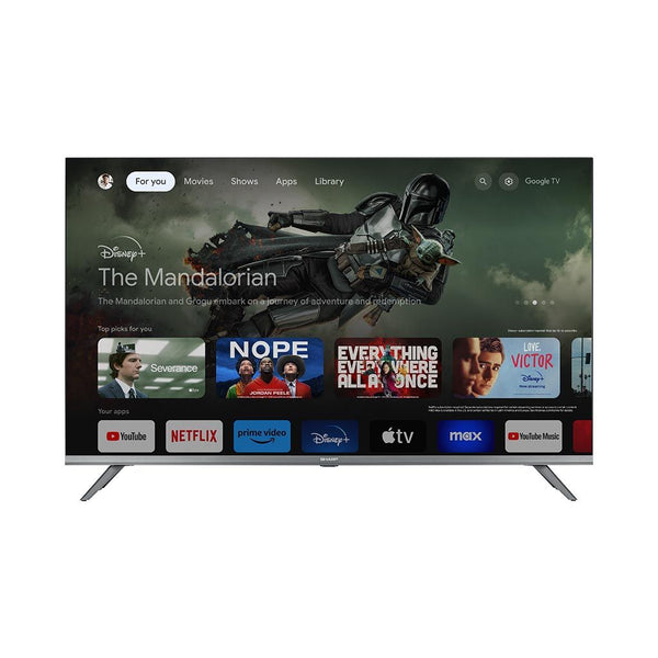 Sharp 43-inch Smart TV with Built-in Google Receiver, Model 2TC43FG6EX